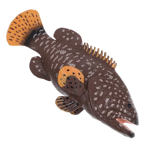 MOLUCKFU Zackenbarsch Modell, Tierfiguren, Zackenbarsch Requisite, Simulationsfischfigur, Künstliches Fischmodell, Zackenbarschfiguren, Fischmodell, Simuliertes Seefischmodell, MOLUCKFU Zackenbarsch Modell, Tierfiguren, Zackenbarsch Requisite, Simulationsfischfigur, Künstliches Fischmodell, Zackenbarschfiguren, Fischmodell, Simuliertes Seefischmodell, von MOLUCKFU