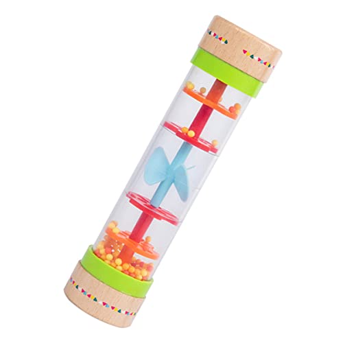 MOLUCKFU Regenstab Musikinstrument Für Kleinkinder Regenmacher Spielzeug Zum Schütteln Und Rollen Sensorisches Spielzeug Für Früherziehung von MOLUCKFU