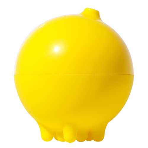 MOLUK 43020 Plui Regenball, Badewannenspielzeug, Wasserspielzeug, innovatives Lernspielzeug für Kinder ab 2 Jahren, gelb von MOLUK