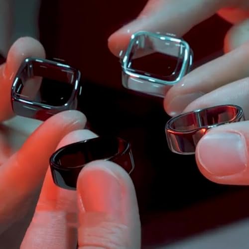 MOMOMAGE Ambi Ring Magic Tricks (Schwarz/Silber erhältlich) Street Close Up Illusions Gimmick Requisiten Mentalismus Kreis Quadrat Ring Magie (Schwarz) von MOMOMAGE