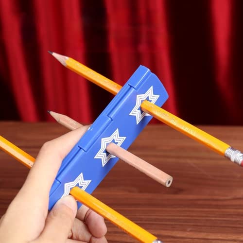 MOMOMAGE Bleistift Penetration Münzen Zaubertricks Zaubertrick Spielzeug Einfache Nahaufnahme Spaß Magic Requisiten von MOMOMAGE