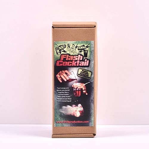MOMOMAGE Flash Cocktail Magic Tricks Magician Stage Close Up Illusions Gimmick Requisiten Comedy Mentalismus Leere Tasse Appearing Liquid Magic von MOMOMAGE