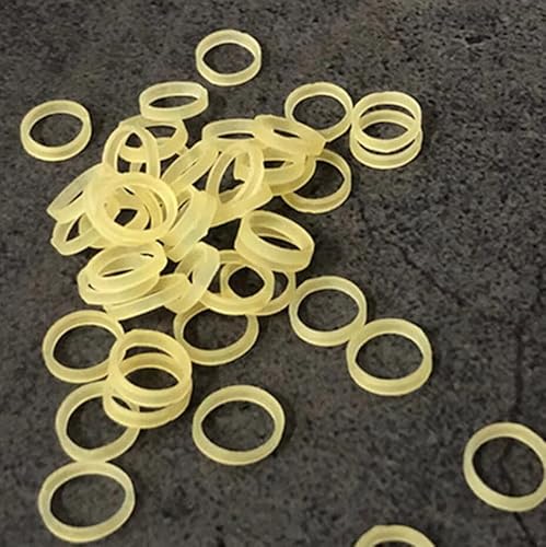 MOMOMAGE Magische Gummibänder zum Falten von Beißmünzen, Tricks, Illusion, Gimmick, Requisiten, Zubehör, 100 Stück MOMOMAGE Magische Gummibänder zum Falten von Beißmünzen, Tricks, Illusion, Gimmick, Requisiten, Zubehör, 100 Stück von MOMOMAGE