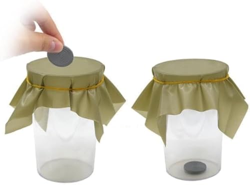 MOMOMAGE Münze durch ein Blatt Gummimünze in Tasse Zaubertricks für Magier Nahaufnahme Comedy Magie Gimmick Requisiten Zubehör MOMOMAGE Münze durch ein Blatt Gummimünze in Tasse Zaubertricks für Magier Nahaufnahme Comedy Magie Gimmick Requisiten Zubehör von MOMOMAGE