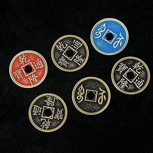 MOMOMAGE Phantom der chinesischen Münzen 2.0 Magic Tricks Coins Appear Color Change Magic Magician Close Up Illusions Gimmicks Mentalism Requisiten von MOMOMAGE
