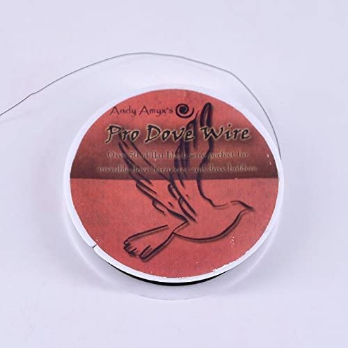 MOMOMAGE Pro Dove Wire Black Loop Draht für Dove Magic Tricks Magican's Stage Street Illusion Zubehör Requisiten Gimmicks MOMOMAGE Pro Dove Wire Black Loop Draht für Dove Magic Tricks Magican's Stage Street Illusion Zubehör Requisiten Gimmicks von MOMOMAGE