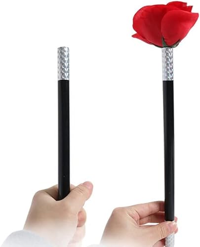 MOMOMAGE Stick to Rose/Flower Magic Tricks Flowers Appearing Close Up Street Stage Magic Props Magic Illusion Gimmicks Props Accessories von MOMOMAGE