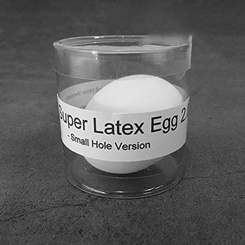 MOMOMAGE Super Latex Egg 2.0 - Kleine Lochversion Magic Tricks echt aussehende Ei Magic Stage Illusions Gimmick Zubehör lustig von MOMOMAGE