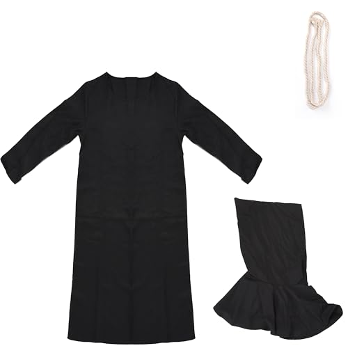MOMOSTAR Mönch Robe Kostüm für Kinder (150cm) von MOMOSTAR