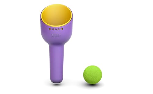 MONKEY GYM Fangspiel mit Ball Wurfspiel Scoop Ball für Kinder & Erwachsene BiBio lila von MONKEY GYM