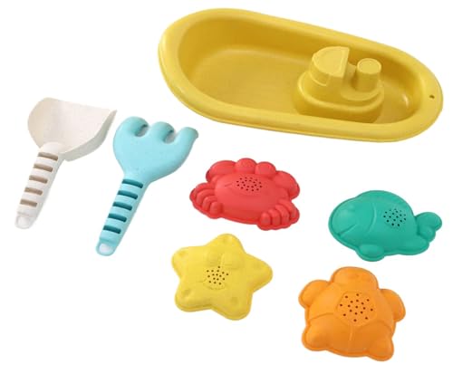 MONKEY GYM Sandspielzeug Sandkasten Sandformen Kinder Förmchen Meerestiere Boot Max gelb MONKEY GYM Sandspielzeug Sandkasten Sandformen Kinder Förmchen Meerestiere Boot Max gelb von MONKEY GYM