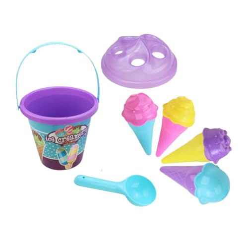 MONKEY GYM Sandspielzeug Sandkasten Strandspielzeug Sandformen Eiswaffeln für Kinder Eisdiele lila MONKEY GYM Sandspielzeug Sandkasten Strandspielzeug Sandformen Eiswaffeln für Kinder Eisdiele lila von MONKEY GYM