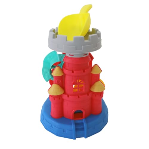MONKEY GYM Sandspielzeug Wassermühle Strandspielzeug Sandkasten Spielzeug Sandmühle für Kinder Kleinkinder Königsschloss rot MONKEY GYM Sandspielzeug Wassermühle Strandspielzeug Sandkasten Spielzeug Sandmühle für Kinder Kleinkinder Königsschloss rot von MONKEY GYM