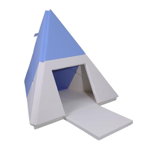 Tipi Zelt 3in1 Spielmatte Spielzelt für Kinder Kinderzimmer weiß und blau Tipi Zelt 3in1 Spielmatte Spielzelt für Kinder Kinderzimmer weiß und blau von MONKEY GYM