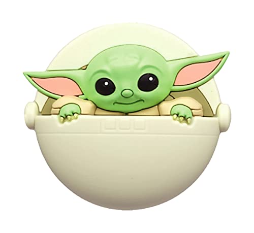 MONOGRAM 3D Grogu Magnet in Crib 4cm MONOGRAM 3D Grogu Magnet in Crib 4cm von Monogram