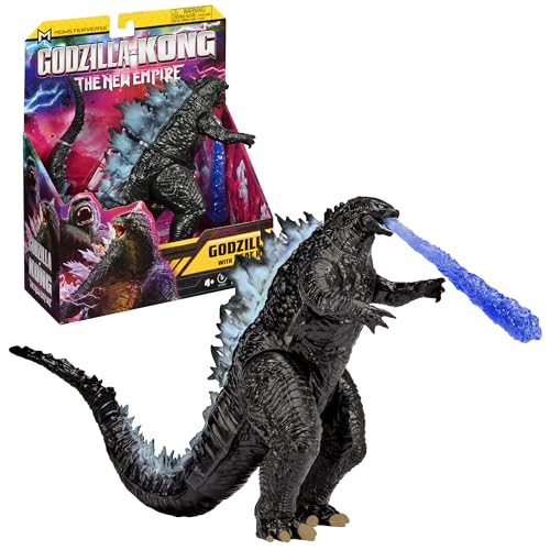 Godzilla x Kong: The New Empire, 6-Inch Godzilla Original Action Figure Toy, Iconic Collectable Movie Character, Includes Heat Ray Power Feature, Suitable for Ages 4 Years+ Godzilla x Kong: The New Empire, 6-Inch Godzilla Original Action Figure Toy, Iconic Collectable Movie Character, Includes Heat Ray Power Feature, Suitable for Ages 4 Years+ von MonsterVerse