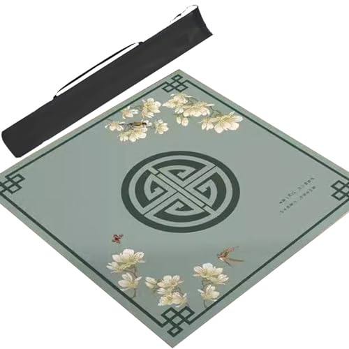 Mahjong-Tischdecke Dicke Mahjong-Matte Mit Aufbewahrungstasche, Rutschfester, Geräuschreduzierender Spieltischabdeckung Und Mahjong-Tischmatte, Leicht Zu Tragen/aufzubewahren ( Color : 5 , Size : 23.6 von MOOFUT