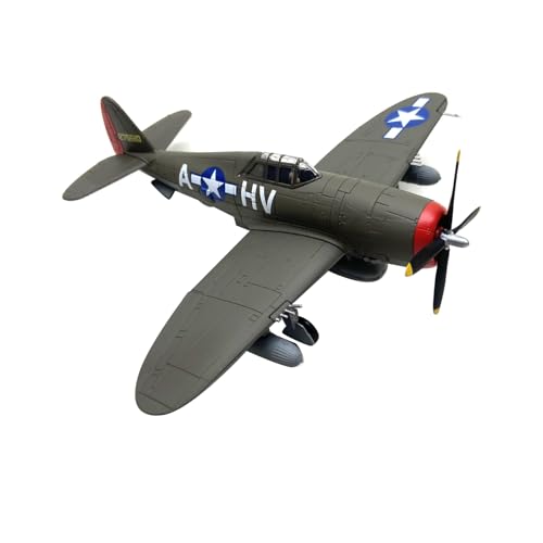 1:72 Alloy WWII USAAF P-47 Thunderbolt Fighter Spielzeug Flugzeugmodell Simulation Luftfahrt Wissenschaft Ausstellungsmodell von MOOKEENONE