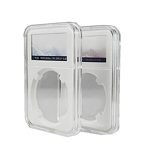 MOOKEENONE 0–3 mm Dicke, 40 mm Münzplatten-Halter, PCCB für NGC PCGS Display-Aufbewahrungsbox, Schutzhülle von MOOKEENONE