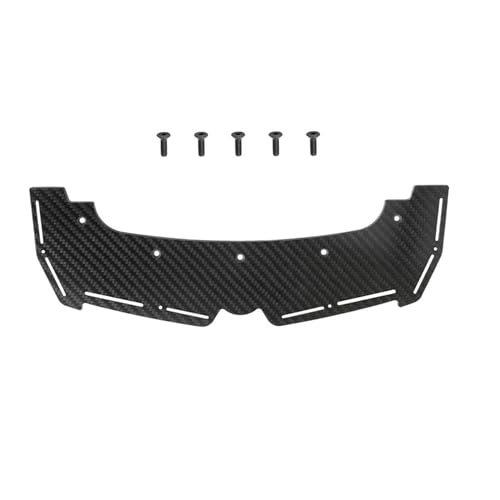 MOOKEENONE 1/7 RC Car Racing Carbon Fiber Front Splitter Lower Bumper Parts for ARRMA F1 LIMITLESS 1/7 RC Car Upgrade Parts von MOOKEENONE