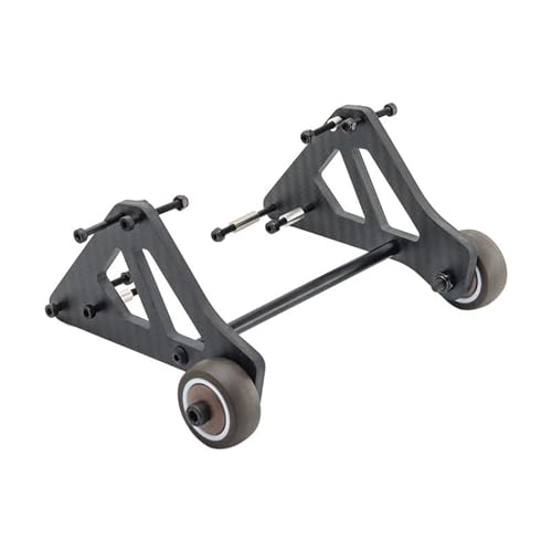 MOOKEENONE 1/7 RC Car Racing Carbon Fiber Wheelie Bar für Arrma 1/7 Mojave V2 EXB RC Car Upgrade Parts von MOOKEENONE