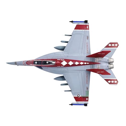 MOOKEENONE 1:100 Alloy US Navy F/A-18 Super Hornet Strike Fighter VFA-102 Diamondbacks Fighter Toy Aircraft Model Simulation Aviation Science Exhibition MOOKEENONE 1:100 Alloy US Navy F/A-18 Super Hornet Strike Fighter VFA-102 Diamondbacks Fighter Toy Aircraft Model Simulation Aviation Science Exhibition von MOOKEENONE