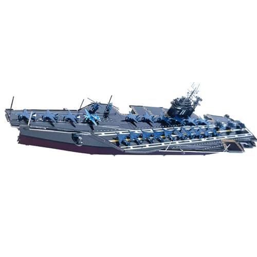 MOOKEENONE 1:1500 USS Roosevelt Flugzeugträger CVN-71 Modell Kriegsschiff Modell Kriegsschiff Ornamente Militärmodell (Unmontierte Packung) von MOOKEENONE