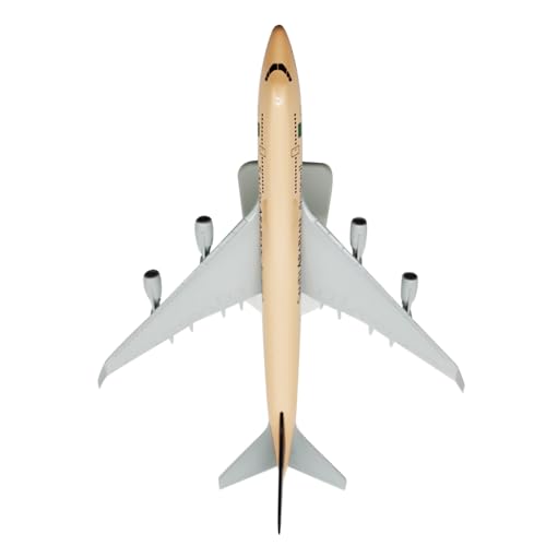 MOOKEENONE 1:400 Legierung SAUDI ARABIAN B747 Flugzeug Modell Flugzeug Modell Simulation Luftfahrt Wissenschaft Ausstellung Modell von MOOKEENONE