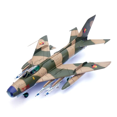 MOOKEENONE 1:72 Alloy East German Air Force MIG-19PM Fighter Model Aircraft Model Simulation Aviation Science Exhibition Model von MOOKEENONE