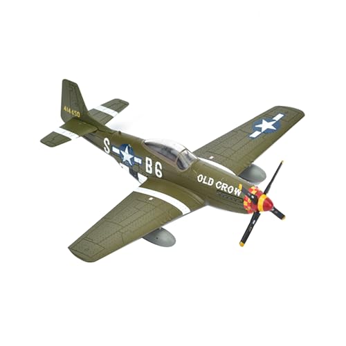 MOOKEENONE 1:72 Alloy P51 Mustang Fighter Aircraft Model Aircraft Model Simulation Aviation Science Exhibition Model von MOOKEENONE
