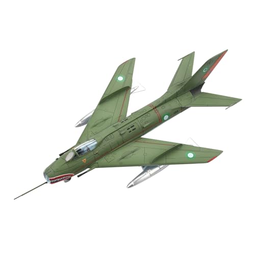 MOOKEENONE 1:72 Alloy Pakistan Air Force J-6 Fighter Model Aircraft Model Simulation Aviation Science Exhibition Model von MOOKEENONE