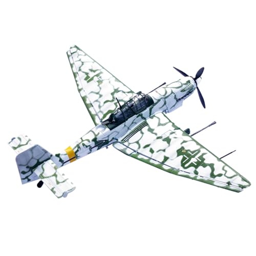 MOOKEENONE 1:72 Alloy WWII German Stuka JU-87G2 Dive Bomber Model Aircraft Model Simulation Aviation Science Exhibition Model von MOOKEENONE