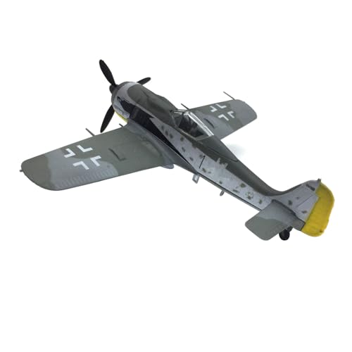 MOOKEENONE 1:72 Legierung Deutsch Focke-Wulf Fw 190A-8 WüRger Kämpfer Kämpfer Spielzeug Flugzeugmodell Simulation Luftfahrt Wissenschaft Ausstellungsmodell von MOOKEENONE