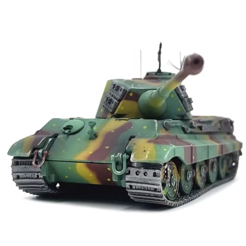MOOKEENONE 1:72 Alloy German Tiger King Heavy Tank Model Vehicle Armored Car Collection for Kids Adult Collector von MOOKEENONE