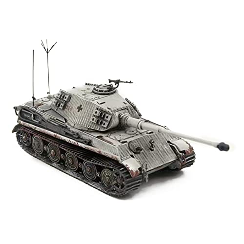MOOKEENONE 1:72 Legierungsmodell Deutscher Tiger II Militärmodell Tiger Panzer Panzer Auto Sammlung Ornament von MOOKEENONE