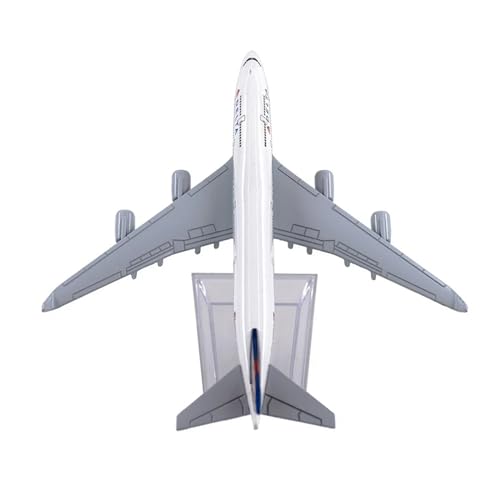 MOOKEENONE Delta B747 Flugzeugmodell im Maßstab 1:400, Legierungsmodell, Druckguss, hohe Simulationsmodell für Sammlung von MOOKEENONE