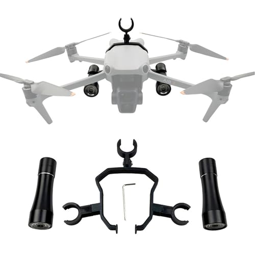 MOOKEENONE Einstellbare LED Nachtflug Doppel Licht Suchscheinwerfer Lampe Kit Ersatzteile für DJI Air 3 Drohne von MOOKEENONE