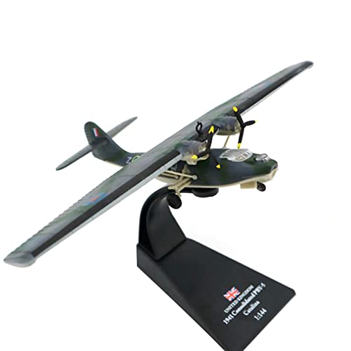 MOOKEENONE Legierung UK RAF Classic PBY 5 Catalina Fighter Modell Flugzeug Modell 1:144 Modell Simulation Wissenschaft Ausstellung Modell von MOOKEENONE
