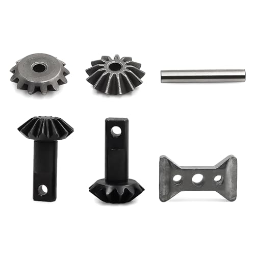 MOOKEENONE Stahl RC Car Racing Differential Gear Kit für TRAXXAS Revo/E-Revo/Summit/T/E-Maxx #5382X RC Car Upgrade Parts MOOKEENONE Stahl RC Car Racing Differential Gear Kit für TRAXXAS Revo/E-Revo/Summit/T/E-Maxx #5382X RC Car Upgrade Parts von MOOKEENONE