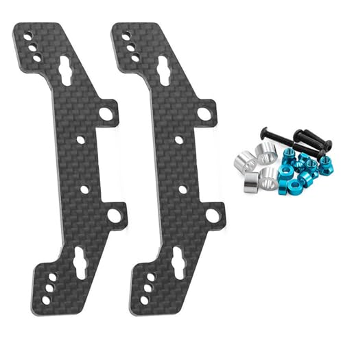 Schwarzer RC-Autorennstoßturm für Tamiya TT-02RR TT-02D TT02 TT-02R Hop Up RC Auto Upgrade-Teile, 2 Stück Schwarzer RC-Autorennstoßturm für Tamiya TT-02RR TT-02D TT02 TT-02R Hop Up RC Auto Upgrade-Teile, 2 Stück von MOOKEENONE