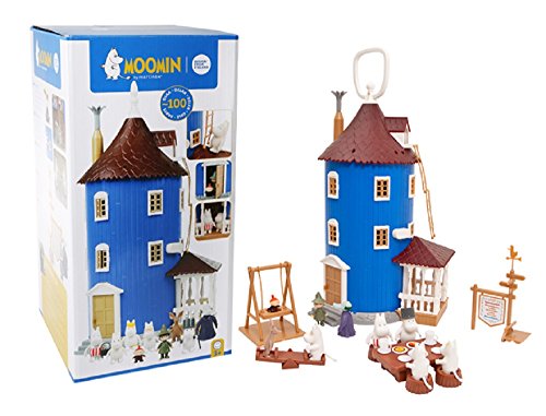 Moomin (Mumins) Moomin org. Haus + Figuren Set ca:38cm von Moomin