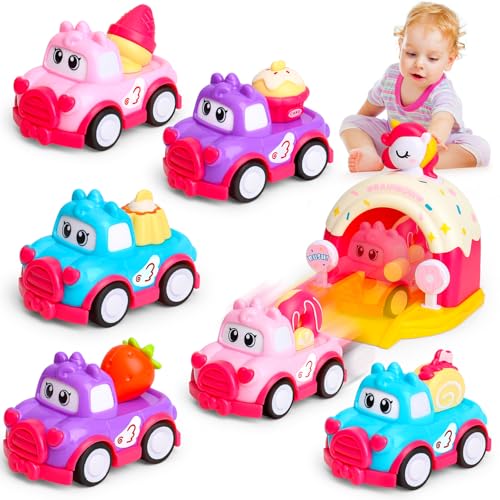 MOONTOY Auto Spielzeug ab 1 2 3 Jahr Mädchen, 7 Stück Auto Baby Spielzeug für Kleinkin10 12 18 Monate, Einhorn Katapult Autospielzeug für Kleinkinder 1 2 3 Jahr Ostern Geschenk für Kinder MOONTOY Auto Spielzeug ab 1 2 3 Jahr Mädchen, 7 Stück Auto Baby Spielzeug für Kleinkin10 12 18 Monate, Einhorn Katapult Autospielzeug für Kleinkinder 1 2 3 Jahr Ostern Geschenk für Kinder von MOONTOY