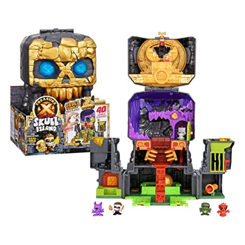 TREASURE X Lost Lands Skull Island – Totenkopftempel-Mega-Spielset, 40 Abenteuerlevel, 4 Mini-Actionfiguren, Überwinde die Fallen und entdecke den Schatz mit garantiert echtem Goldüberzug TREASURE X Lost Lands Skull Island – Totenkopftempel-Mega-Spielset, 40 Abenteuerlevel, 4 Mini-Actionfiguren, Überwinde die Fallen und entdecke den Schatz mit garantiert echtem Goldüberzug von TREASURE X