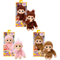 MOOSETOYS 300376 Little Live Pets: My Baby Monkey Minis - sortiert von MOOSE TOYS