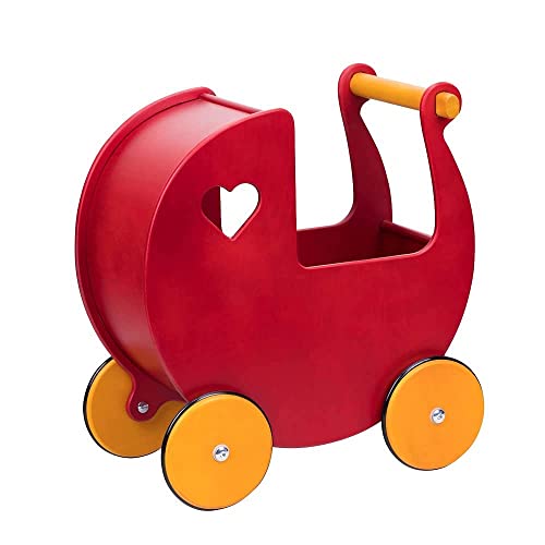 MOOVER 888035 Toys Puppenwagen, rot von Moover