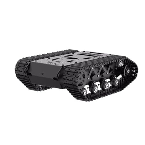 MOOWI kettenfahrwerk Raupenfahrwerk. Ganzmetallaufhängung, stark stoßdämpfender Panzerroboter. Autofahrwerk (Color : D300 Developer Kit) von MOOWI