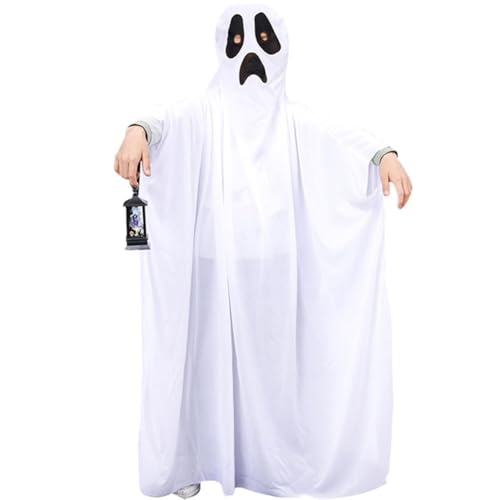 MOPQMKT Halloween Kinder Geister KostümKleinkinder mit Kürbis Eimer Geister Kostüm Weiß Umhang Halloween Kostüm für Kinder Gruseliges für Jungen Mädchen Cosplay Süßes,Saures Party MOPQMKT Halloween Kinder Geister KostümKleinkinder mit Kürbis Eimer Geister Kostüm Weiß Umhang Halloween Kostüm für Kinder Gruseliges für Jungen Mädchen Cosplay Süßes,Saures Party von MOPQMKT