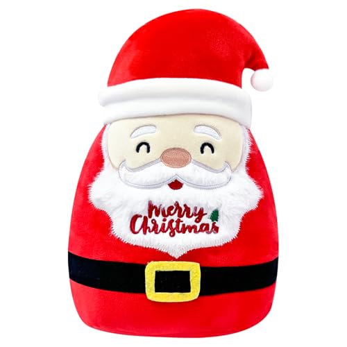 MORAINJAY Weihnachts Plüsch Santa Claus Kuscheltiere für Kinder, 20 cm Plüschkissen, Weiche Stofftiere für Mädchen und Jungen, Süße Weihnachts Teddys, Sofadekoration für Zuhause MORAINJAY Weihnachts Plüsch Santa Claus Kuscheltiere für Kinder, 20 cm Plüschkissen, Weiche Stofftiere für Mädchen und Jungen, Süße Weihnachts Teddys, Sofadekoration für Zuhause von MORAINJAY