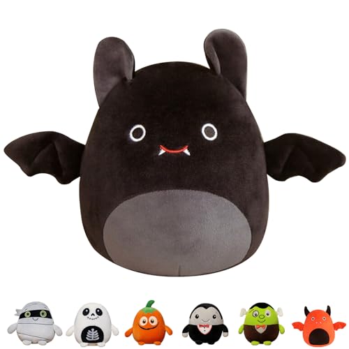 MORAINJAY Schwarze Fledermaus Halloween Plüschtier,20cm/7.9inch Plüsch Puppe Plüschpuppen,Halloween Heimdeko Partygeschenke Geburtstagsgeschenke Plüsch Gefüllte Spielzeug für Kinder MORAINJAY Schwarze Fledermaus Halloween Plüschtier,20cm/7.9inch Plüsch Puppe Plüschpuppen,Halloween Heimdeko Partygeschenke Geburtstagsgeschenke Plüsch Gefüllte Spielzeug für Kinder von MORAINJAY
