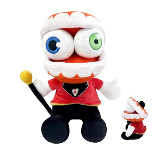 The Digital Circus Plush Caine, Pomni Jax Plush Digitaler Zirkus Plüschtier, Zirkus Puppen, Plüsch Spielzeug, Pomni Plushies, Der Unglaubliche Digitale Zirkus Plüschtiere Lustige Geschenke für Kinder von MORAINJAY